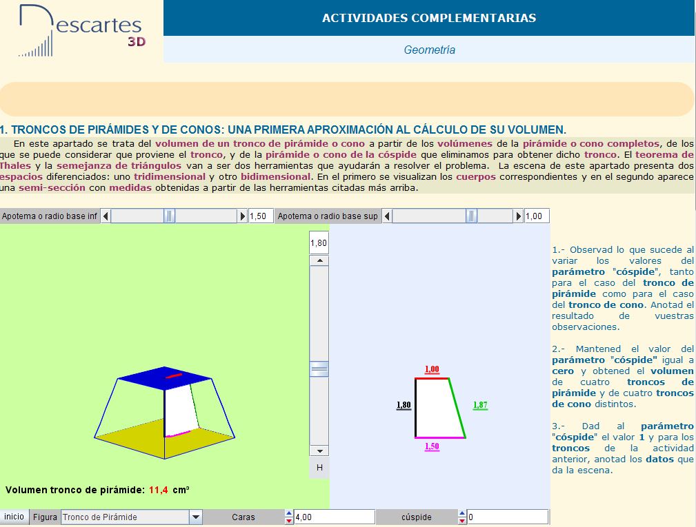 Tronco de pirámide | Recurso educativo 37474