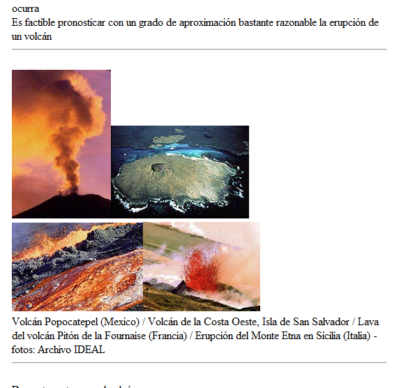 Los volcanes | Recurso educativo 37817