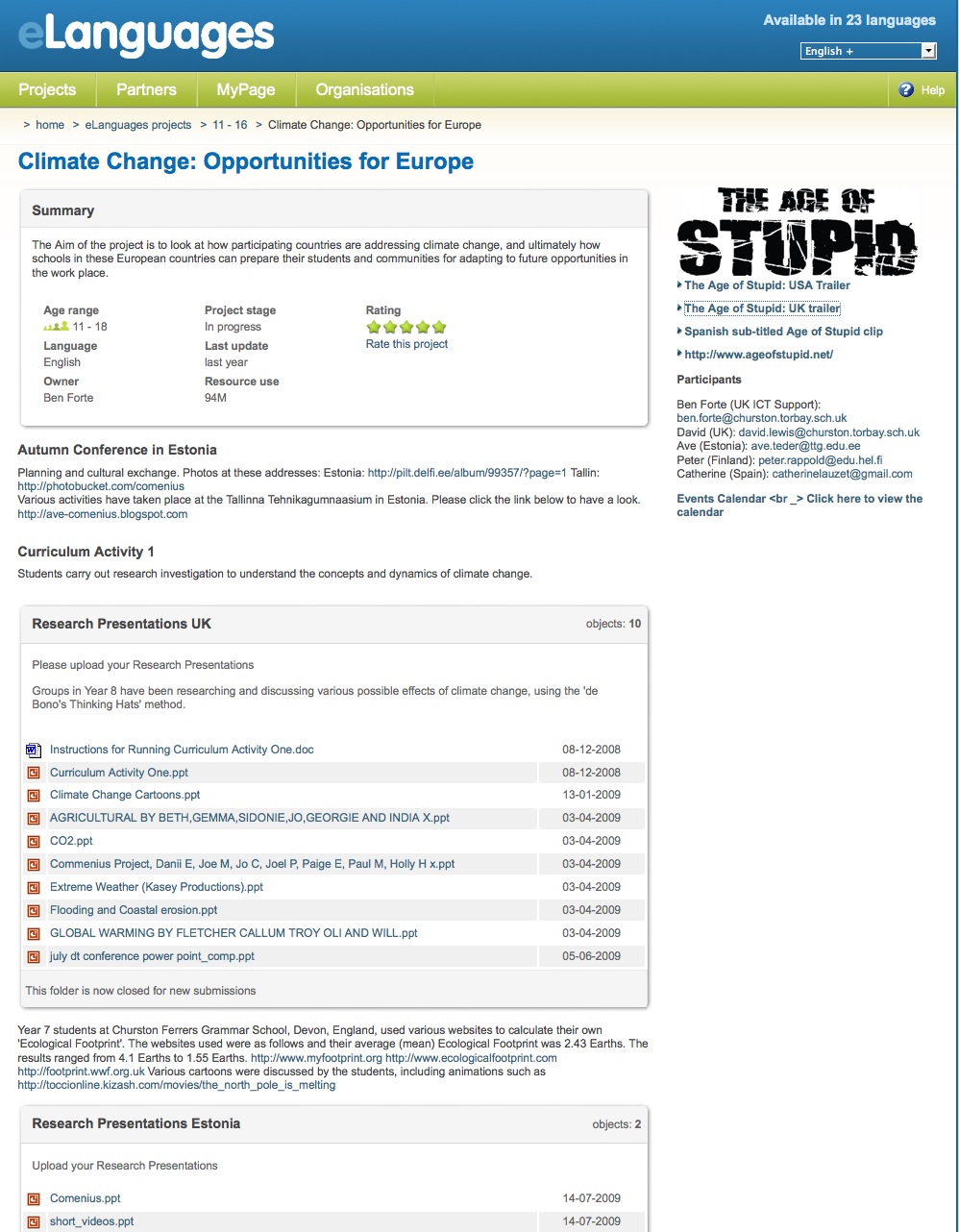 Climate Change: opportunities for Europe | Recurso educativo 40770