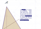 Puntos y rectas notables de los triángulos | Recurso educativo 41889