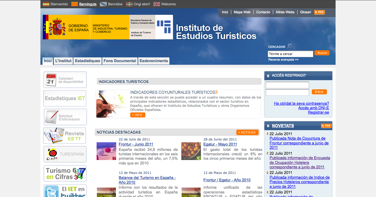 Instituto de Estudios Turísticos | Recurso educativo 42471
