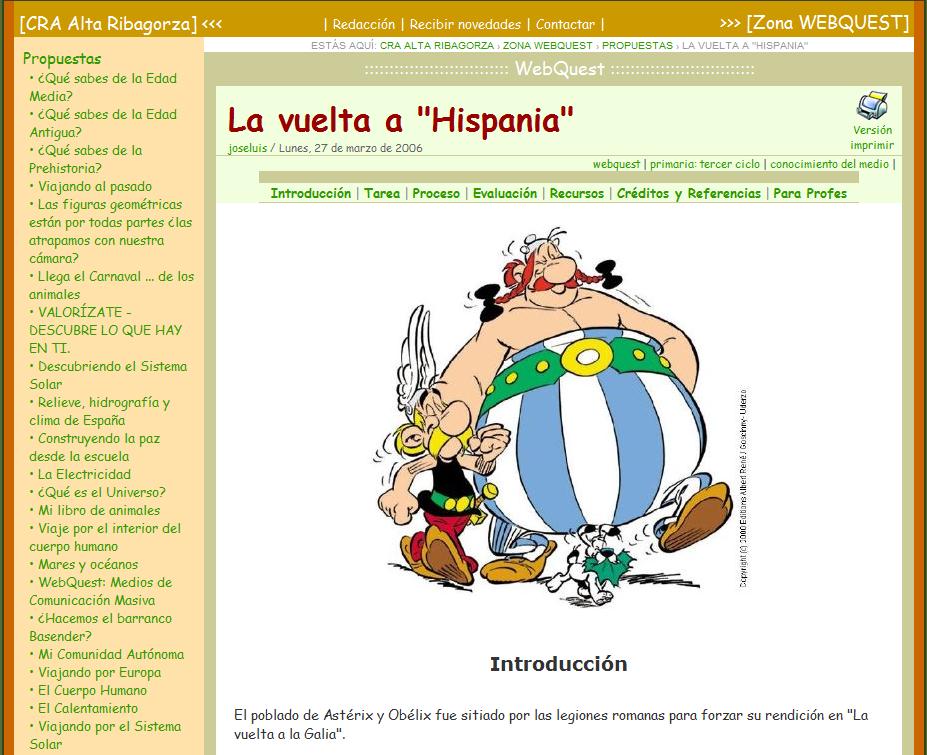 La vuelta a "Hispania" | Recurso educativo 43192