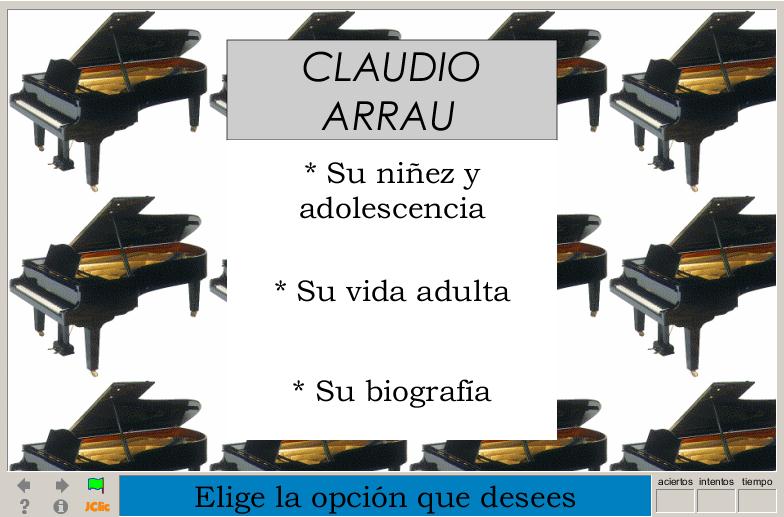 La vida de Claudio Arrau | Recurso educativo 43888