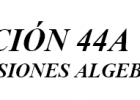 Expresiones algebraicas | Recurso educativo 44287