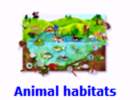 Animal habitats | Recurso educativo 48269