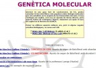 Genètica molecular | Recurso educativo 49130