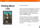 Visiting Mona Lisa | Recurso educativo 54271