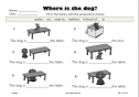 Where is the dog? | Recurso educativo 12598