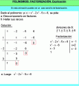 Interactivo: polinomios; el factor común | Recurso educativo 12860