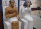 Escultura egipcia: Rahotep y Nofret | Recurso educativo 19976