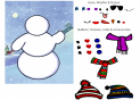 Dress the snowman | Recurso educativo 24778