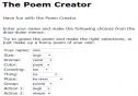 The poem creator | Recurso educativo 26531