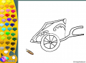 ¡A Colorear!: Carro romano | Recurso educativo 27131