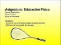 Badminton | Recurso educativo 32478