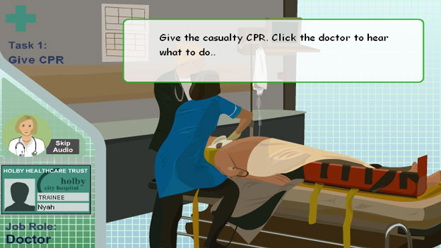 Game: Casualty challenge doctor | Recurso educativo 64450