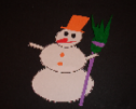 Manualidades sencillas: Muñeco de nieve | Recurso educativo 69475