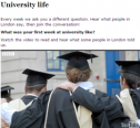 University life | Recurso educativo 73094