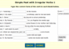 Past Simple - Irregular verbs | Recurso educativo 79182