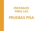 Prepárate para las pruebas PISA | Educational resource 54712