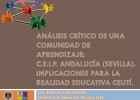 Análisis crítico de una comunidad de aprendizaje: CEIP Andalucía (S... | Recurso educativo 94597