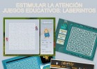 Juegos educativos: laberintos para mejorar la atención - Educapeques | Recurso educativo 404500
