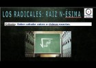 (Radicales) - Los Radicales: Raíces n-ésimas exactas (604) | Recurso educativo 680160