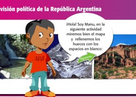 El mapa de la República Argentina | Recurso educativo 680502