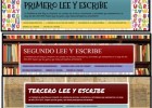 TERCERO LEE Y ESCRIBE; SEGUNDO LEE Y ESCRIBE, PRIEMERO LEE Y ESCRIBE. | Recurso educativo 728351