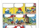 Tira de còmic de Els Barrufets amb les bafarades buides. | Recurso educativo 731779