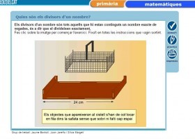 Quins són els divisors d'un nombre? | Recurso educativo 734557