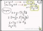 Sistema d'equacions per igualació | Recurso educativo 736320