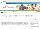 How do your genes and the environment interact? | Recurso educativo 747315