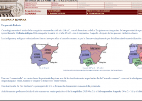 Arquitectura romana: Hispania romana. | Recurso educativo 753821