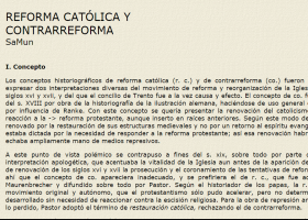 Reforma catòlica i contrareforma | Recurso educativo 756296