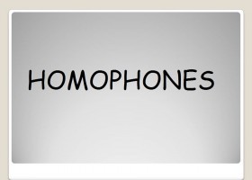 HOMOPHONES EX SM | Recurso educativo 765697