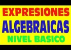 EXPRESIONES ALGEBRAICAS EJERCICIOS RESUELTOS DE NIVEL BÁSICO | Recurso educativo 771977