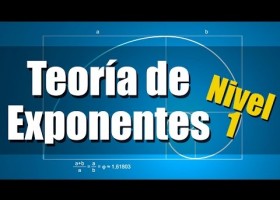 Teoría de Exponentes - Ejercicios Resueltos - Nivel 1 | Recurso educativo 779447