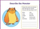 Describe el monstruo | Recurso educativo 782122
