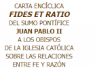 Encíclica Fides et ratio | Recurso educativo 787286