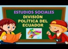 ? DIVISIÓN POLÍTICA DEL ECUADOR ? EXPLICACIÓN PARA NIÑOS | Recurso educativo 787619