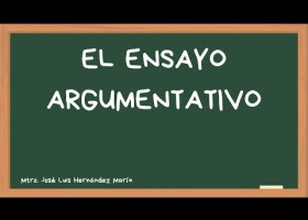 Video El ensayo argumentativo | Recurso educativo 7902586