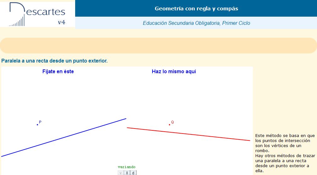 Paralela a una recta | Recurso educativo 37110