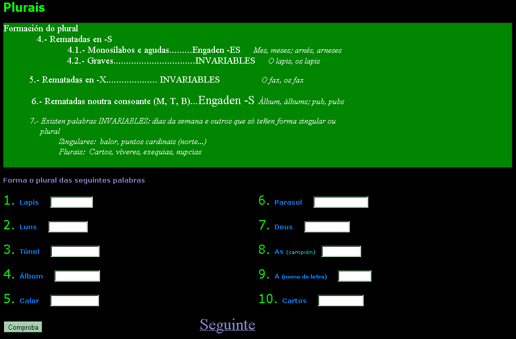 El plural | Recurso educativo 41580