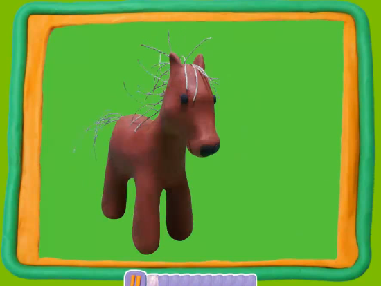 Plastilina: caballo | Recurso educativo 46768