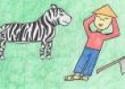Cuentos y leyendas ilustrados por niños III: El tigre blanco y el joven leñador | Recurso educativo 1991