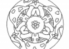 Mandala con setas para educación infantil | Recurso educativo 68266