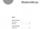 Cuadernos de matemáticas 3º y 4º primaria para descargar... | Recurso educativo 117026