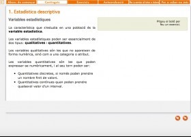Tipus de variables estadístiques | Recurso educativo 743748
