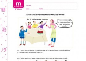 La división como reparto | Recurso educativo 770227