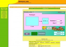 Perímetro y área | Recurso educativo 775358